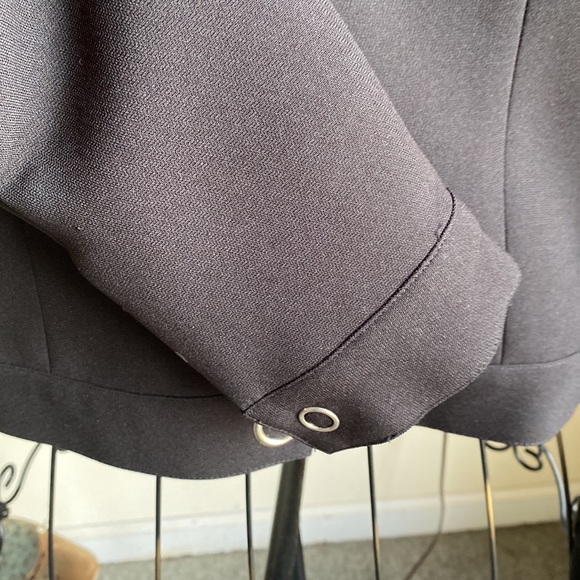 Women size 6p Snap Front Jacket - Picture 3 of 6